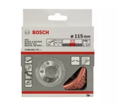 Bosch Piatra oala cu carburi metalice, 115 mm, mediu, inclinat