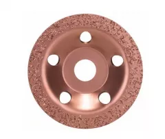 Bosch Piatra oala cu carburi metalice, 115 mm, mediu, plan