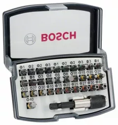 Bosch Set de 32 capete de surubelnita