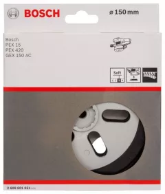 Bosch Taler moale, 150 mm,  PEX / GEX