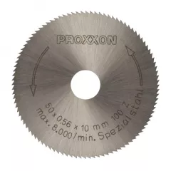 Disc debitor HSS, Proxxon 28020, 50mm, 100 dinti