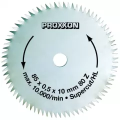 Disc debitor "super cut", Proxxon 28014, 58mm, 80 dinti