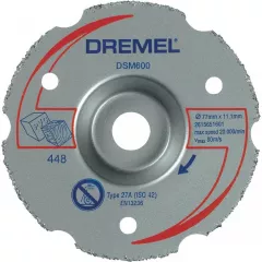 Dremel DSM600 Disc de taiere multifunctional, pentru taieturi inecate, cu carbura