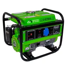 Generator de curent pe benzina Greenfield G-EC1500_C, portabil, monofazat, 1.1 kVA