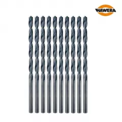 Hawera Set 10 burghie pentru metal HSS, 5.5 X 91 mm