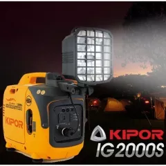 KIPOR IG 2000S - Generator Digital, Benzina, Seria "Sinemaster", 1.6 KVA