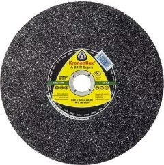 KLINGSPOR Disc de debitare, A 24 R Supra, 400 x 4 x 25,4 mm