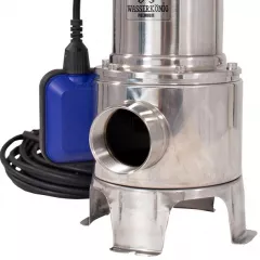 Pompa submersibila din inox Wasserkonig PSI12, particule max. 10 mm, putere 900 W, debit 21000 l/h, inaltime refulare 12 m