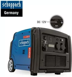 Scheppach SG3400i Generator de curent pe benzina cu invertor , 3400 W, 5.1 Cp