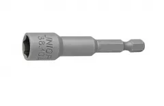 UNIOR 188.10A Capat cheie tubulara, cu magnet si prindere hexagonala 1/4" pentru masina, 13 mm