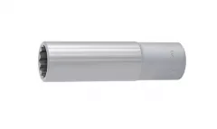 UNIOR 190/1L12p Capat cheie tubulara varianta lunga 1/2" cu 12 laturi, dimensiunea exterioara 10 mm