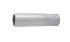 UNIOR 190/1L12p Capat cheie tubulara varianta lunga 1/2" cu 12 laturi, dimensiunea exterioara 13 mm