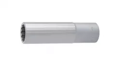 UNIOR 190/1L12p Capat cheie tubulara varianta lunga 1/2" cu 12 laturi, dimensiunea exterioara 14 mm