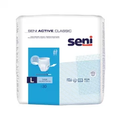 Chilot elastic absorbnt Seni Active Classic, Large, 30 bucati, Tzmo Sa