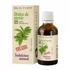 Dulce De Stevie Indulcitor Natural 50ml, Dacia Plant