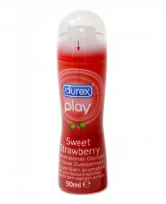Lubrifiant Strawberry, 50 ml, Durex Play