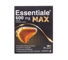 Essentiale MAX 600mg, 30 capsule, Sanofi
