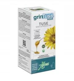 GrinTuss sirop de tuse pentru adulți, 180 ml, Aboca