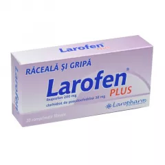 Larofen Plus, 200 mg, 20 comprimate, Laropharm