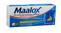 Maalox, 40 comprimate masticabile, Sanofi