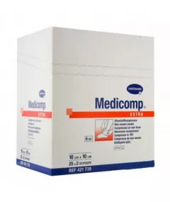 Medicomp Extra 10 cm x 10 cm, 25 bucati, Hartmann 