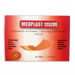 MEDPLAST 1252 M pansament (10*6)cm / 20 buc