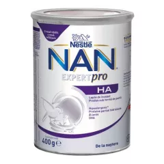 Nan HA, +0 luni, 400 g, Foarmula de lapte praf Premium Hipoalergenic, Nestle
