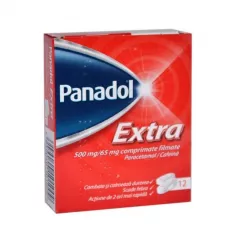 Panadol Extra, 12 comprimate, Gsk
