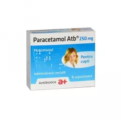 PARACETAMOL ATB 250 mg x 6 SUPOZ. 250mg