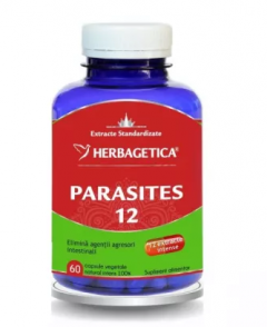 Parasites 12, 60 capsule, Herbagetica 