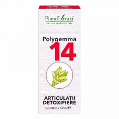  Polygemma 14, Articulații detoxifiere, 50 ml, Plant Extrakt 