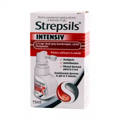 STREPSILS INTENSIV 8,75 mg/doza SPRAY BUCOFARINGIAN,SOL 8,75mg/doza