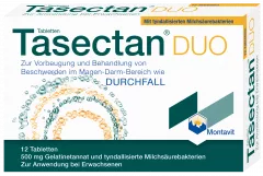 Tasectan Duo, 500 mg  adulți x 12 comprimate