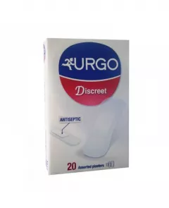Urgo Discret (transparent), 20 bucăți plasturi, Urgo