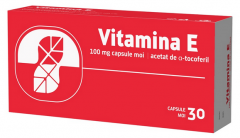Vitamina E, 100 mg, 30 capsule moi, Biofarm