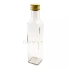 Sticla 250 ml Cognac Transparent PP 31.5 
