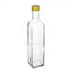 Sticla 500 ml Cognac Transparent PP 31.5