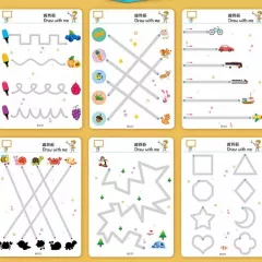 Jucarii 3+ - Carte de activitati si jocuri, cu asocieri, desene, culori, 6 carioci si radiera, 48 pagini, 3+ ani, buz, buz.ro