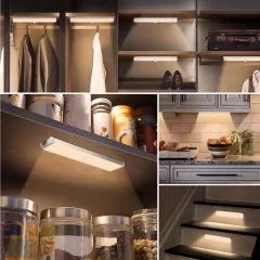 Lampi - Lampa tip aplica cu 120 leduri albe + lumina calda, buz.ro