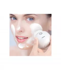Perie pentru curatare faciala, cu vibratii ultrasonice, rezistenta la apa, Liberex