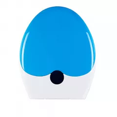 Capace si reductoare wc - Reductor WC copii portabil, suprafata de siguranta antialunecare, antiderapant, albastru, forma lacrima, buz, 45L x 37l cm, buz.ro