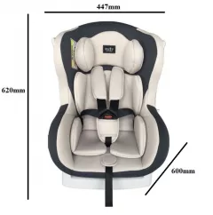 Accesorii Auto - Scaun auto copii, greutate maxima suportata 18 kg, cu perna moale, curele siguranta in 5 puncte, buz.ro