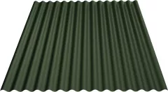 Tigla metalica - Tabla Sinus BILKA model S18 Sinus, 0,40 mm aspect Mat, culoare RAL 6020 (Verde), https:magazin.crisgroup.ro