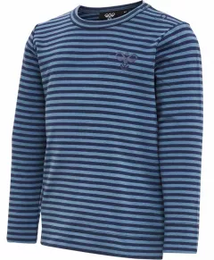 Bluza hummel Mullet - copii, albastru 214182-1009-86 cm