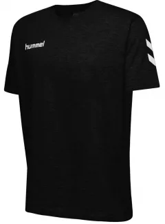 Tricou hummel GO, bumbac - copii, negru 203567-2001-128