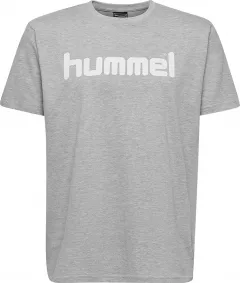 Tricou hummel GO LOGO, bumbac - copii, rosu 203514-3062-140