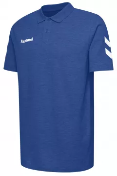 Tricou hummel polo GO - bărbați, albastru 203520-7045-S