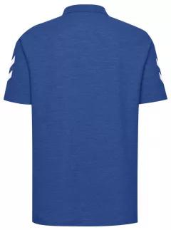 Tricou hummel polo GO - bărbați, albastru 203520-7045-S