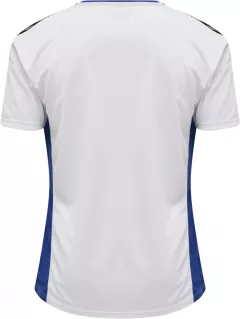 Tricou de joc hummel Authentic Poly - barbati, alb-albastru 204919-9368-S