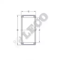 RULMENT DL 2820  NADELLA